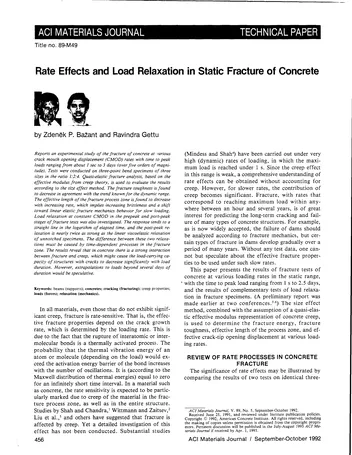 Más sobre Mecánica de Fractura y Geotecnia